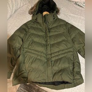 Woman’s Columbia winter coat
